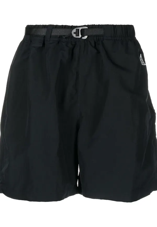 Nike träningsshorts med bälte - Blå
