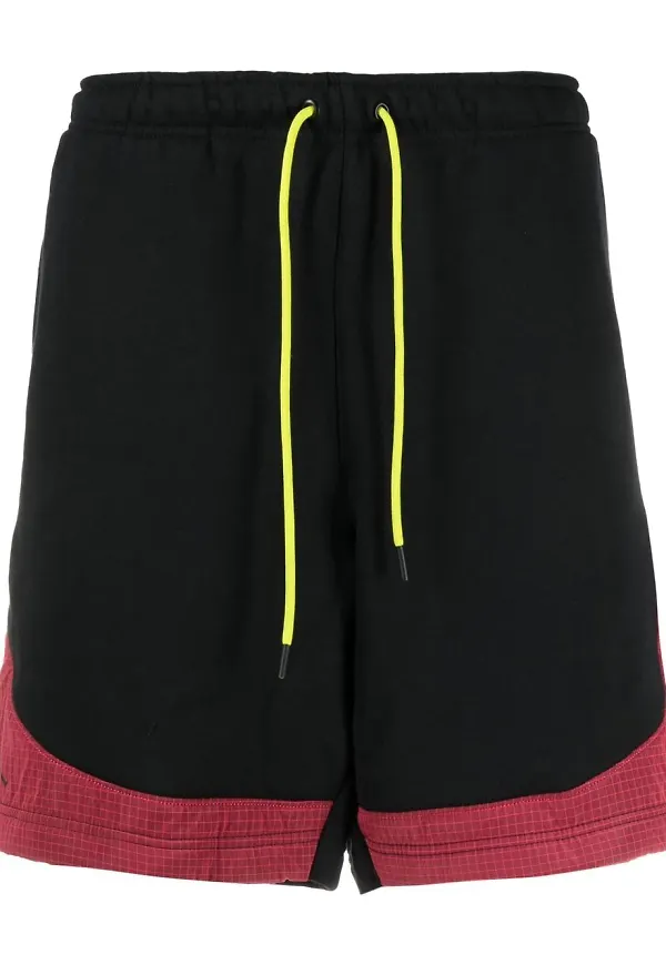 Nike träningsshorts med panel - Svart