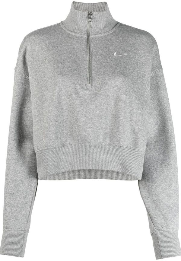 Nike tröja med dragkedja - Grå