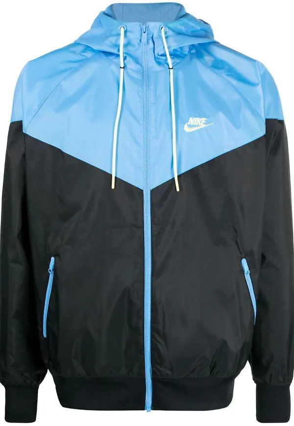 Nike tunn jacka med huva - Blå