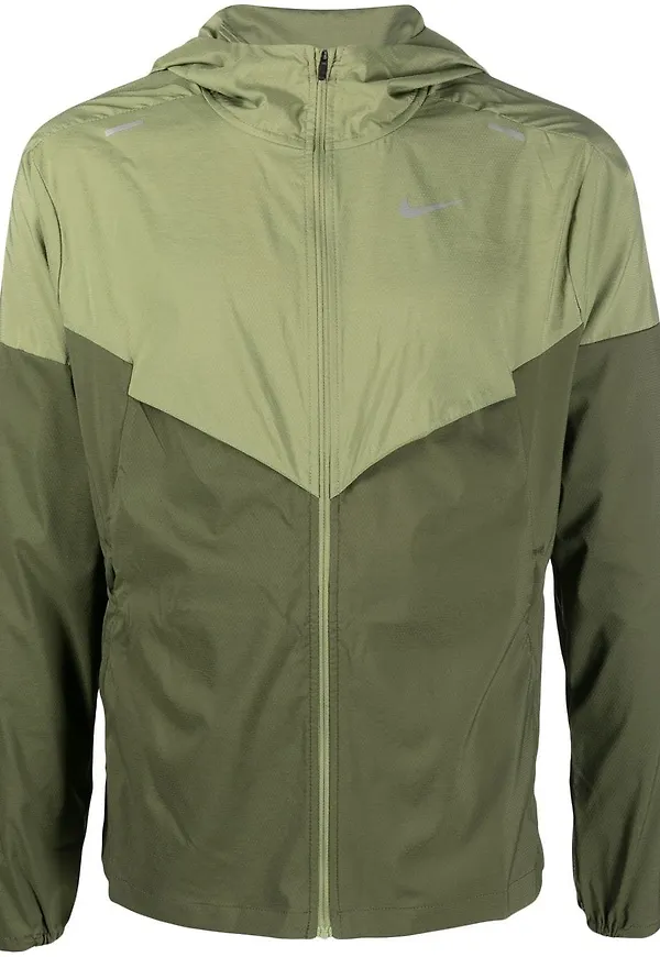 Nike tunn jacka med huva - Grön