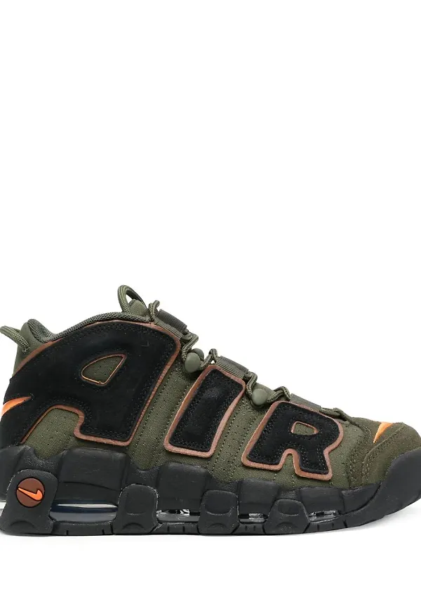 Nike Uptempo '96 höga sneakers - Grön