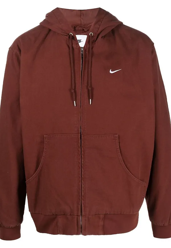 Nike vadderad jacka med huva - Brun
