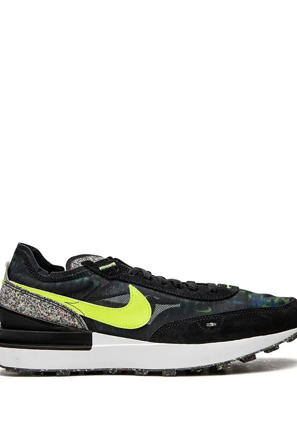 Nike Waffle One låga sneakers - Svart