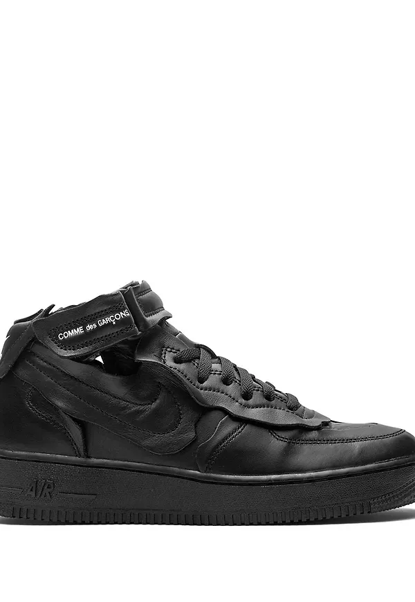 Nike x Comme des Garcons Air Force 1 sneakers - Svart