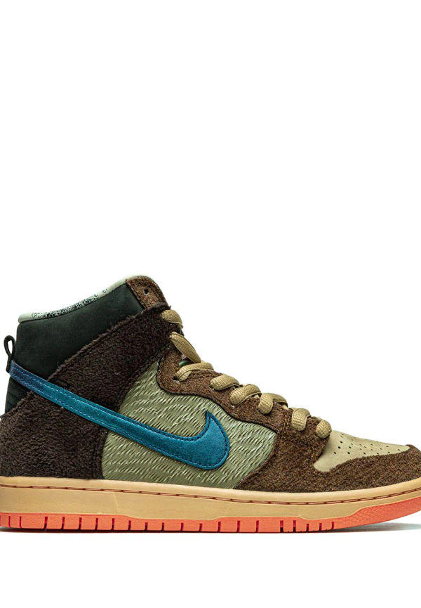 Nike x Concepts SB Dunk höga sneakers - Brun