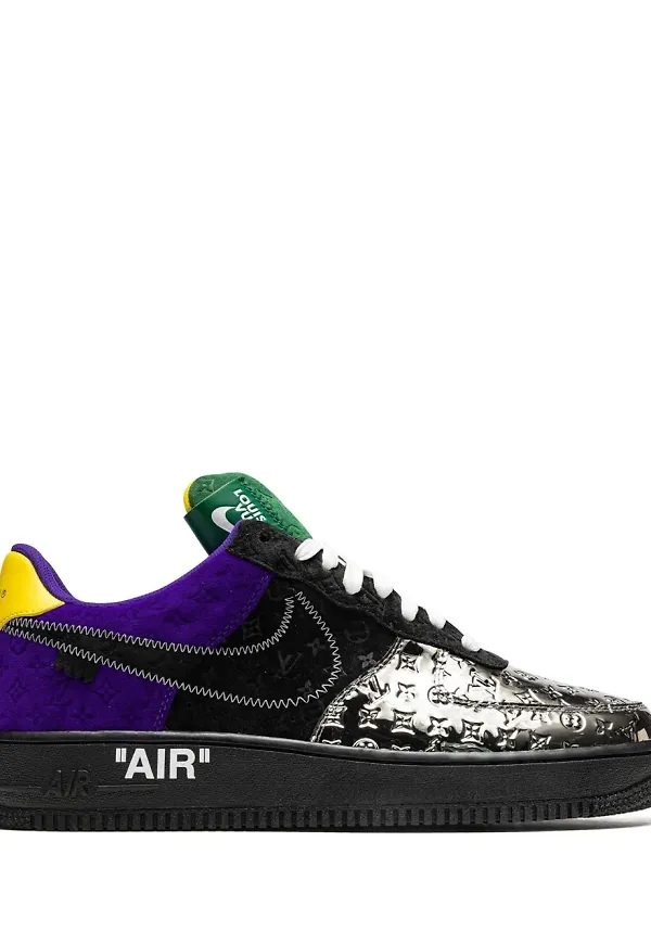 Nike x Louis Vuitton Air Force 1 sneakers - Svart