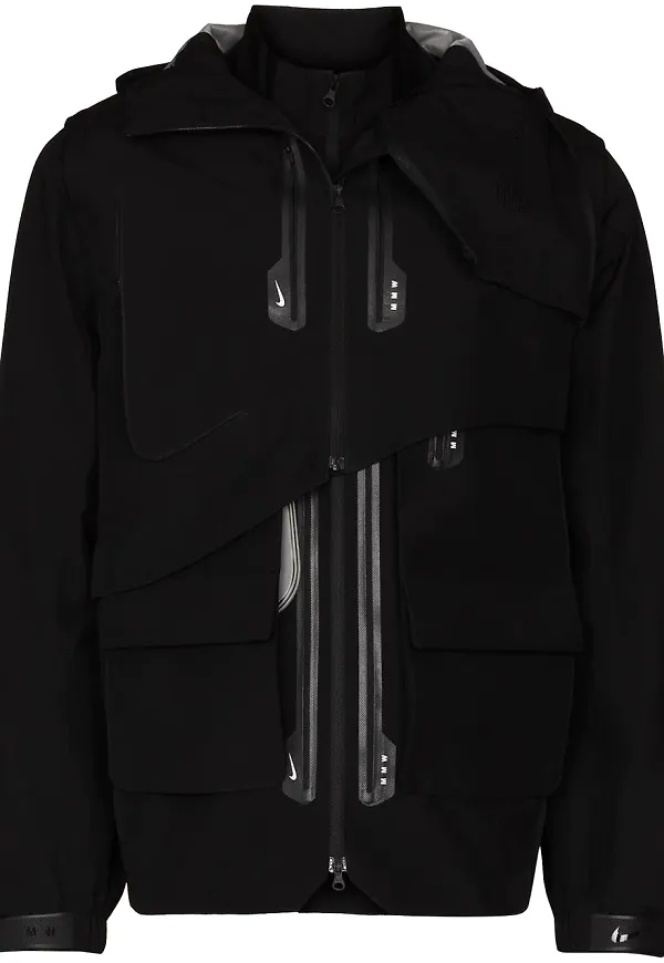 Nike x MMW vändbar jacka - Svart