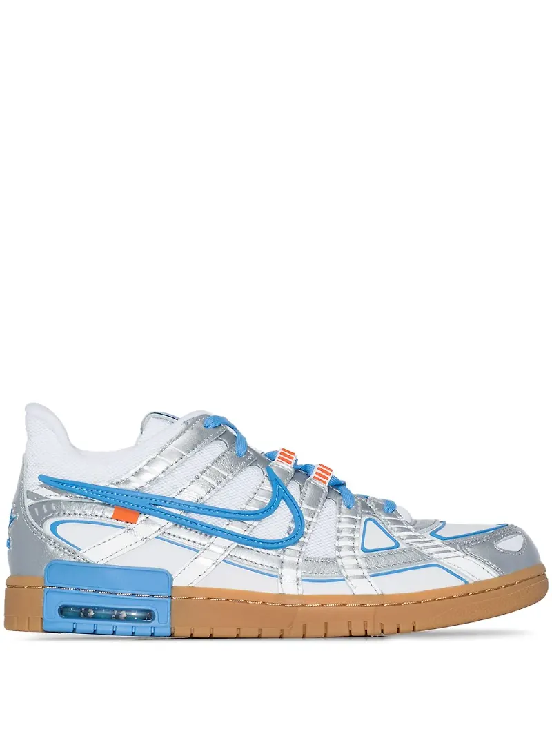 Nike X Off-White Air Dunk University Blue sneakers - Vit