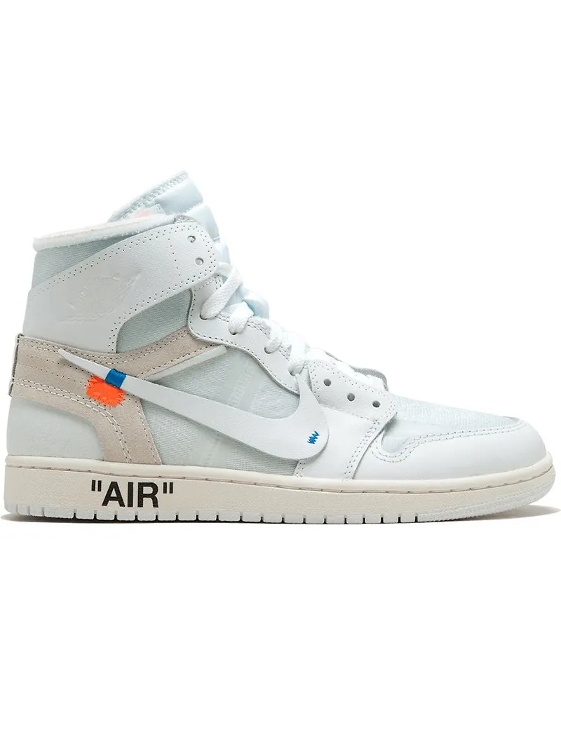 Nike X Off-White Air Jordan 1 sneakers - Vit