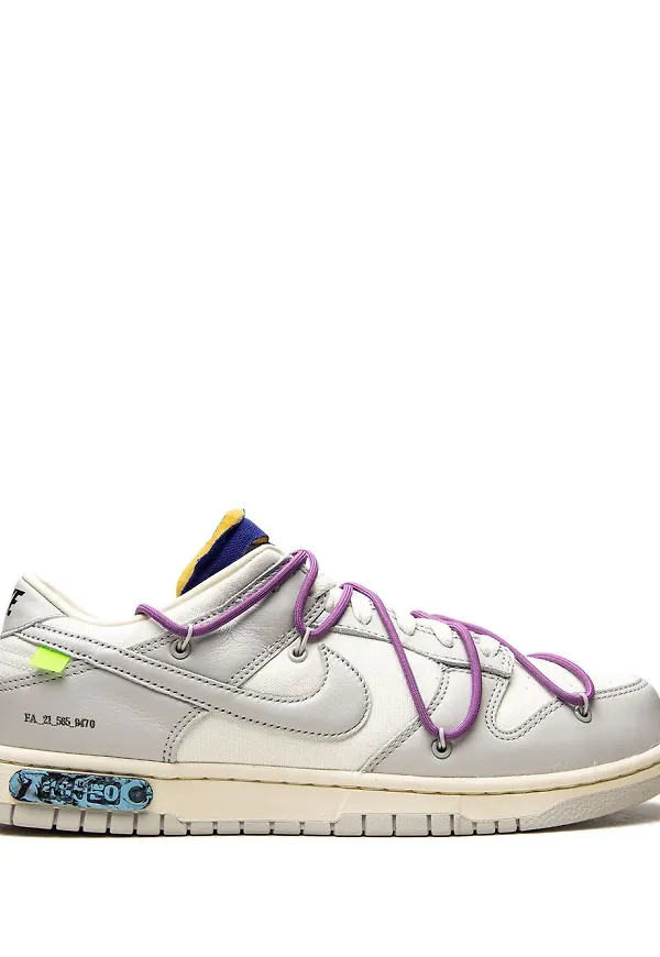 Nike x Off-White Dunk låga sneakers - Vit
