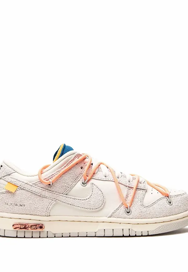 Nike X Off-White x Off-White Dunk låga sneakers - Grå