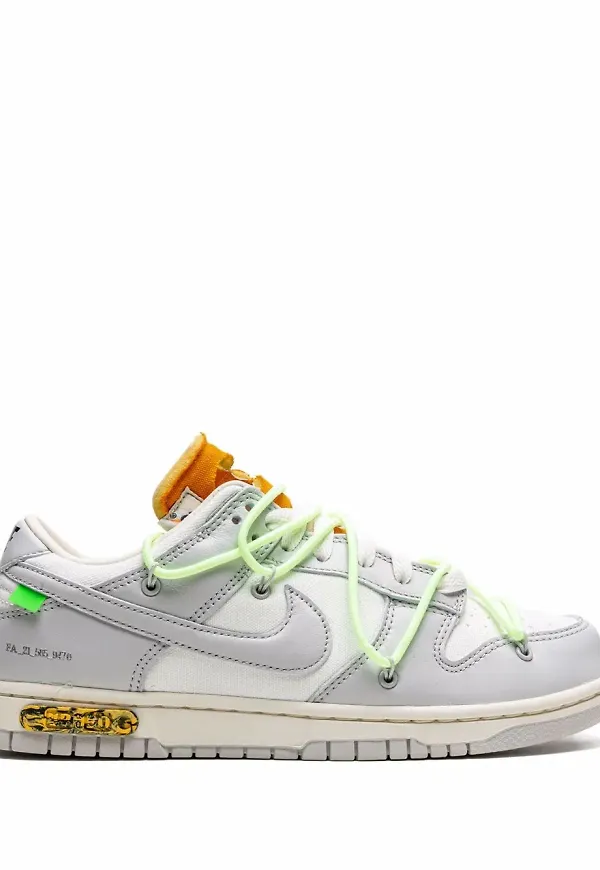 Nike X Off-White x Off-White Dunk låga sneakers - Grå