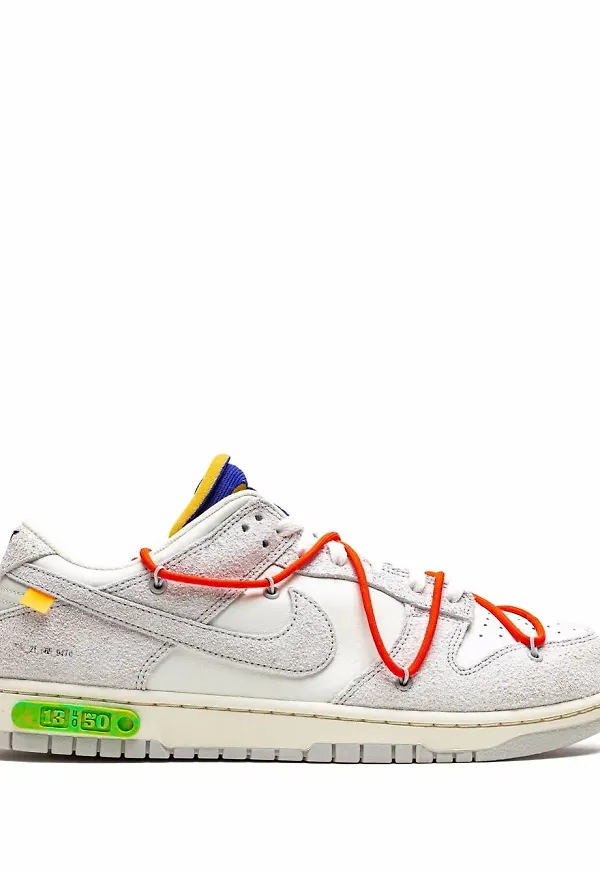 Nike X Off-White x Off-White Dunk låga sneakers - Vit