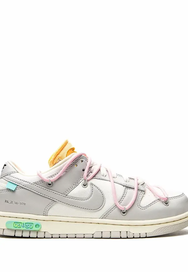 Nike X Off-White x Off-White Dunk låga sneakers - Vit