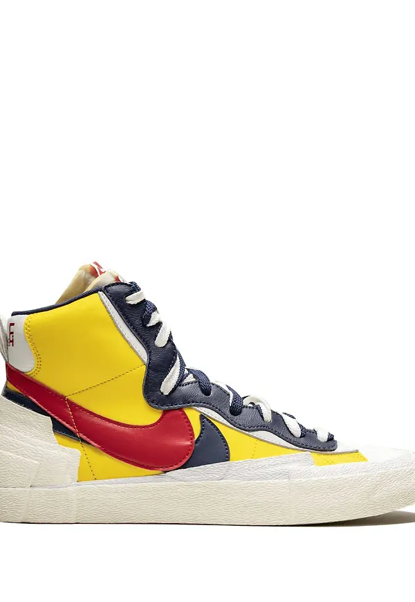 Nike x Sacai Blazer sneakers - Gul