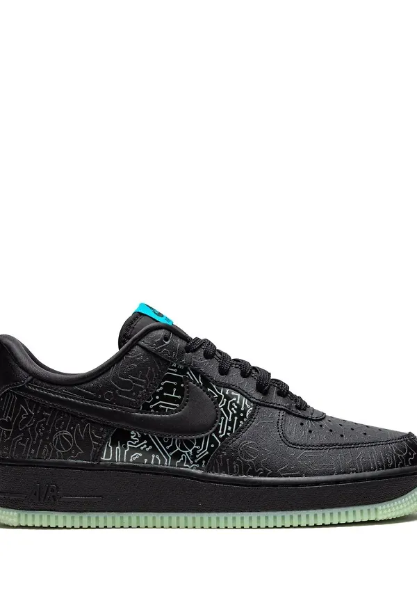 Nike x Space Jam Air Force 1 låga sneakers - Svart
