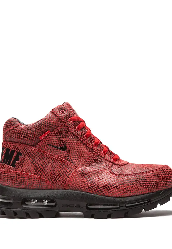 Nike x Supreme Goadome stövlar - Röd