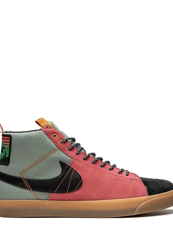 Nike Zoom Blazer höga sneakers - Grön