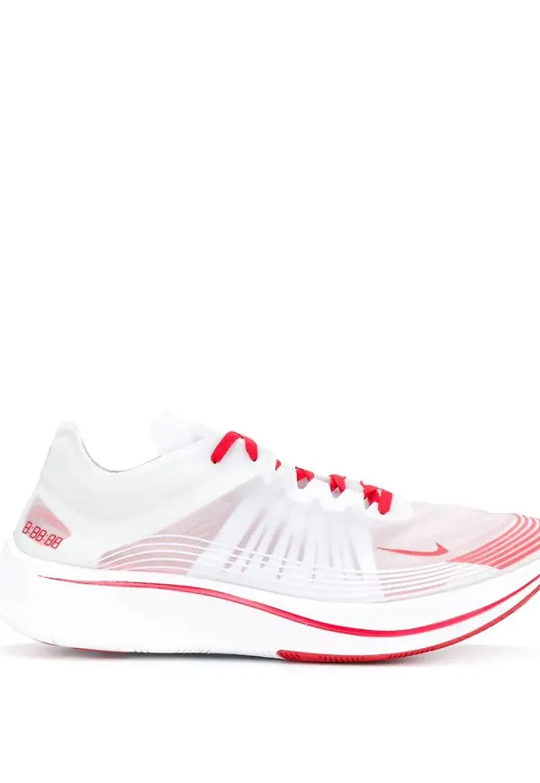 Nike Zoom låga sneakers - Vit