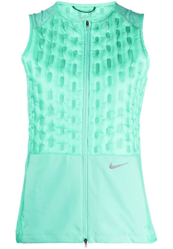 Nike ärmlös jacka med logotyp - Grön