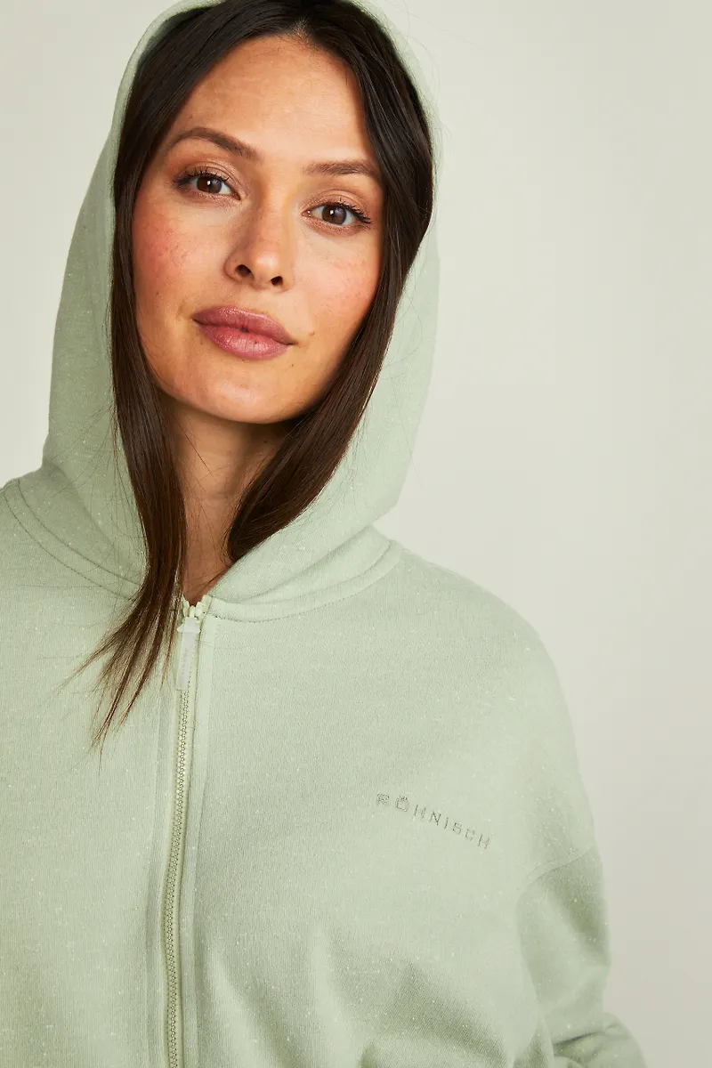 Nila neps zip hoodie