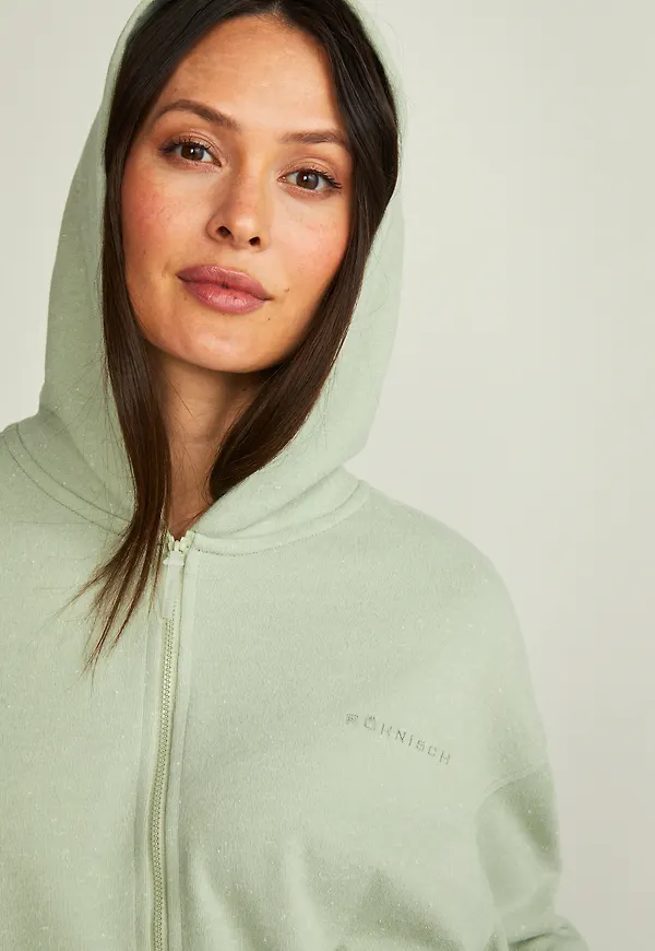 Nila neps zip hoodie