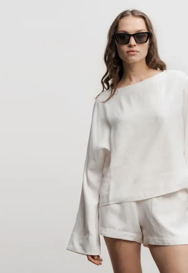 Nina Linen Blouse