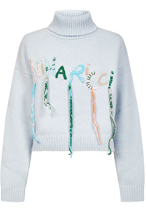 Nina Ricci - Polotröjor - Blå - Dam - Storlek: S,Xs