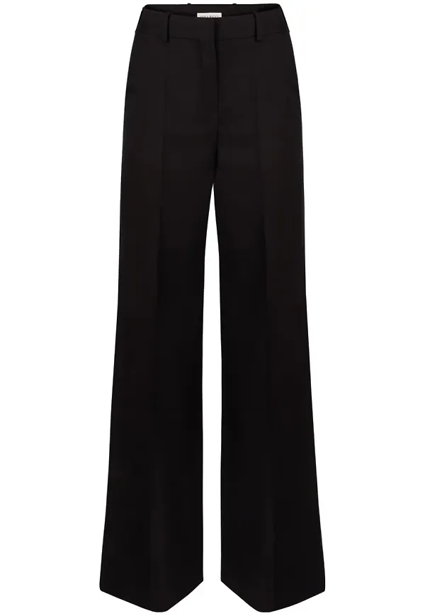 Nina Ricci vida byxor - Svart