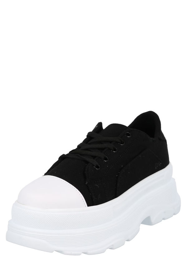 NLY by Nelly Låg sneaker svart / vit