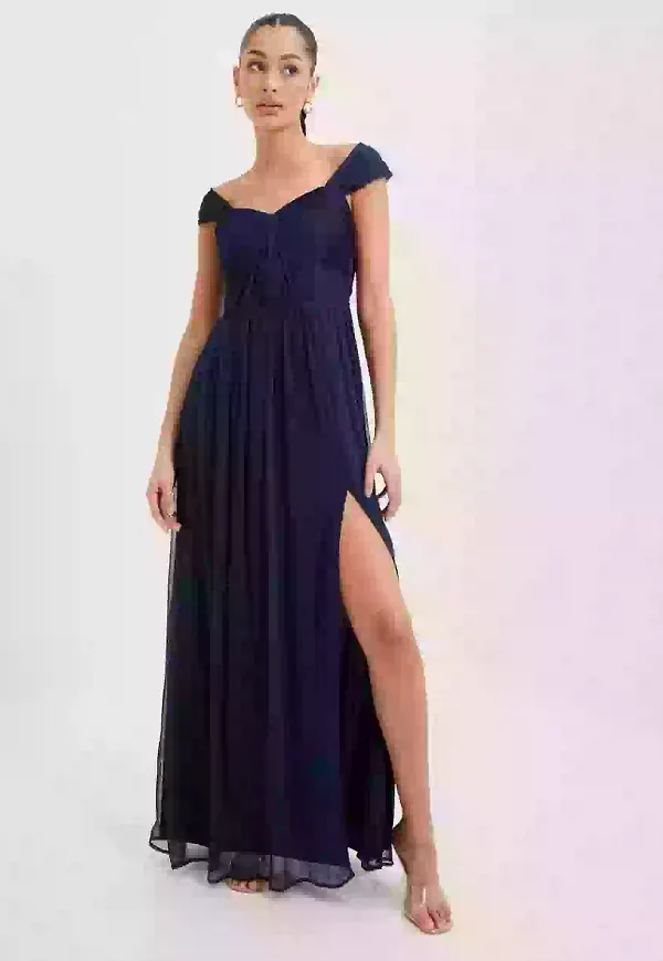 NLY Eve All For Love Dress Balklänningar Navy