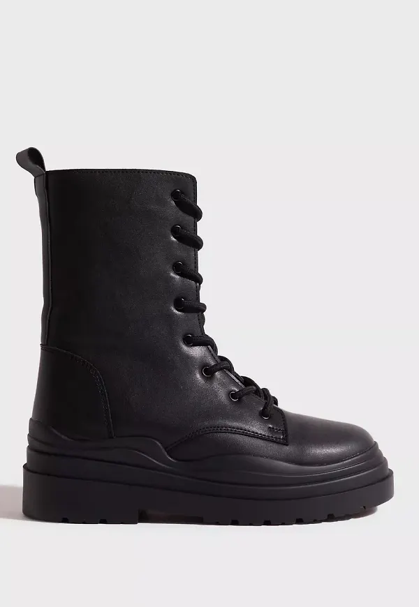NLY Shoes - Biker boots - Svart/Svart - Make A Choice Boot - Boots & Kängor
