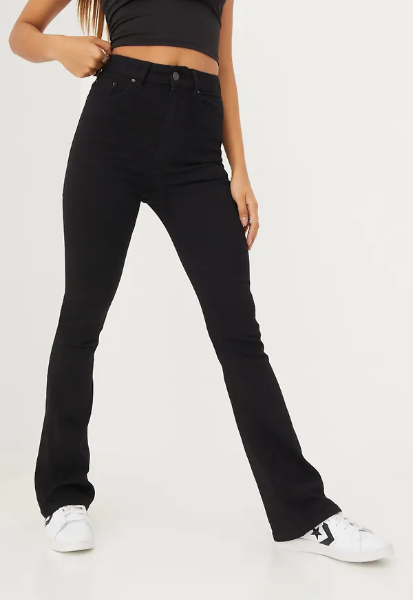 NLY Trend - Bootcut & Flare - Svart - Superstretch Bootcut Denim - Jeans - Bootcut & Flare