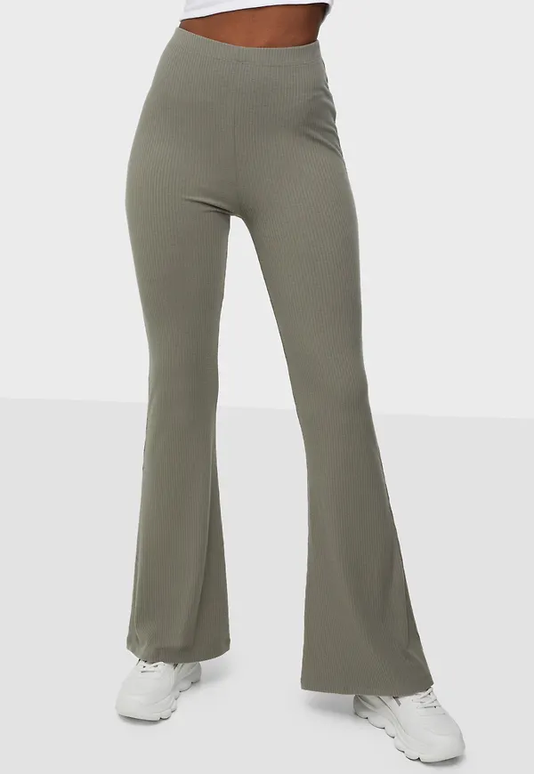 NLY Trend - Byxor - Cozy Flare Pants - Byxor & Shorts - Pants