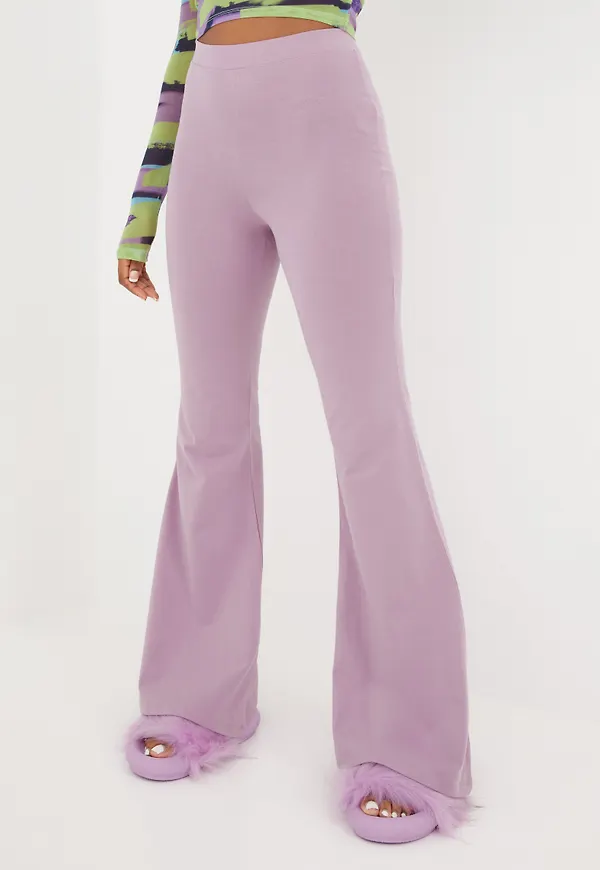 NLY Trend - Byxor - Lila - Flawless Flare Pants - Byxor & Shorts - Pants