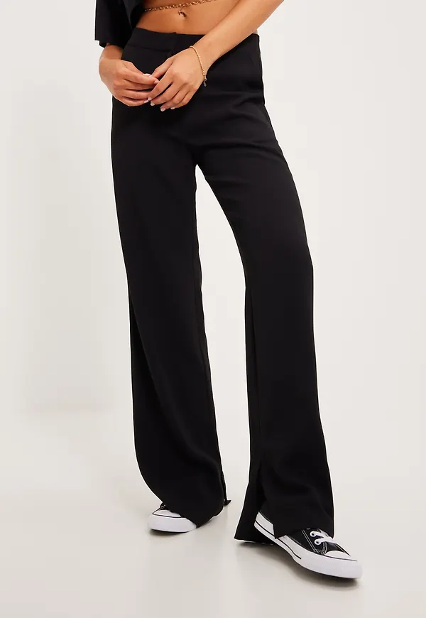 NLY Trend - Byxor - My Favourite Slit Pants - Byxor & Shorts - Pants