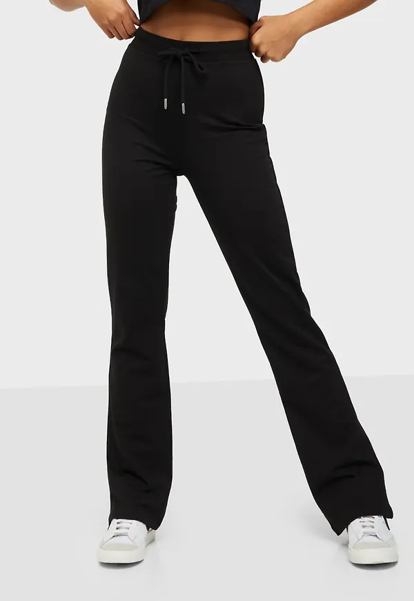 NLY Trend - Byxor - Svart - Flirty Sweat Pants - Byxor & Shorts - Pants