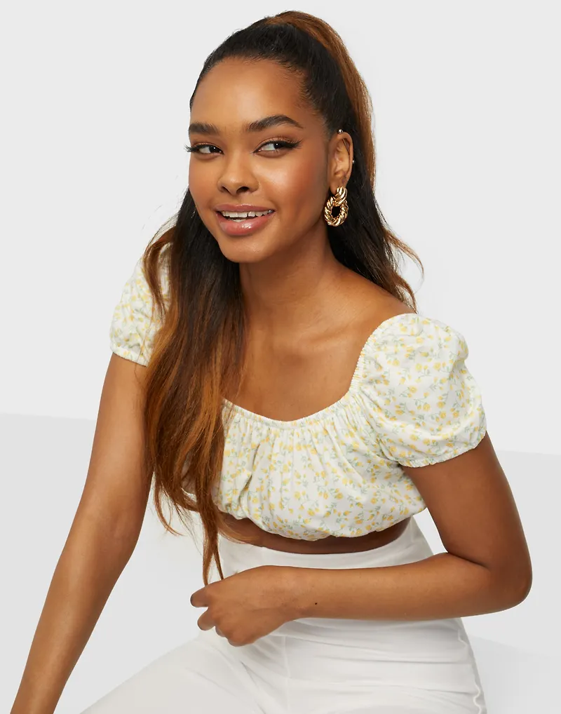 NLY Trend - Crop tops - My Favourite Print Top - Toppar