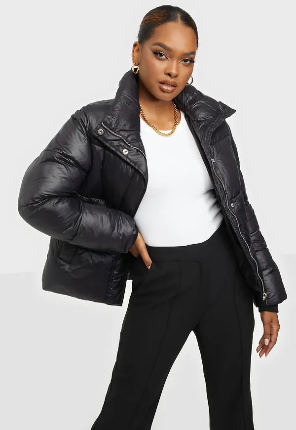 NLY Trend - Jackor - Black - Puff It Up Jacket - Jackor