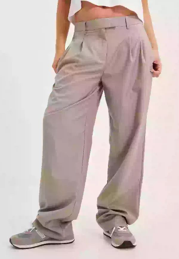 NLY Trend Oversized Suit Pants Kostymbyxor Beige