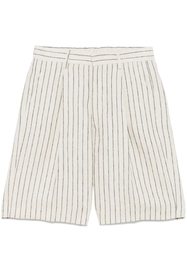 NN07 randiga shorts - Neutral