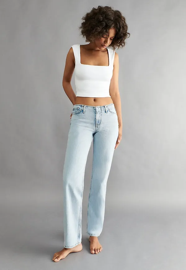 No waist jeans