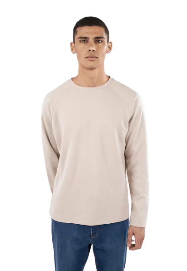 Noel Long Sleeve Sweater - Beige