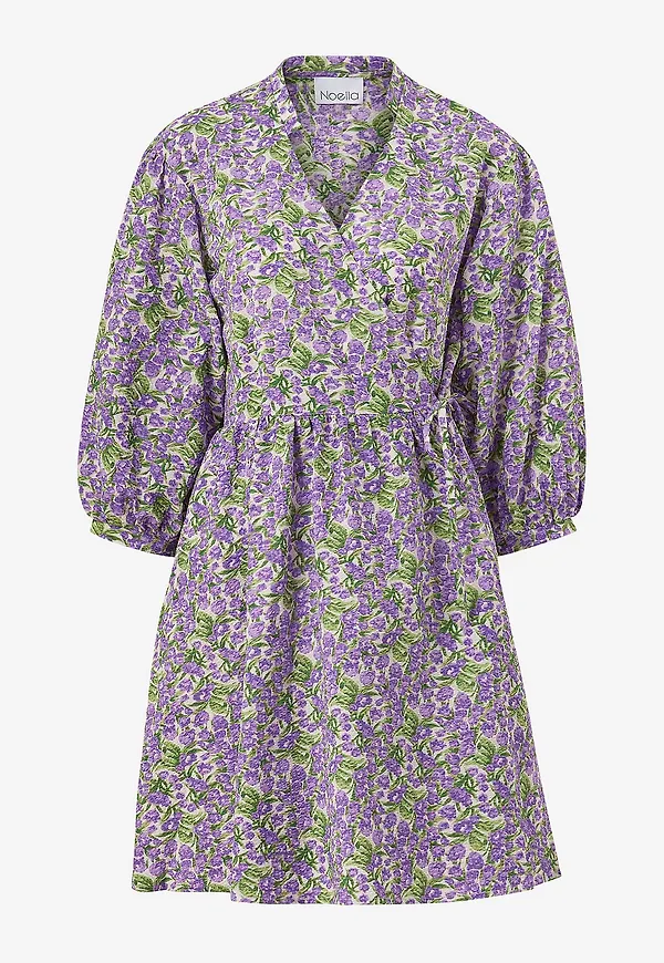 Noella - Omlottklänning Mara Wrap Dress - Lila
