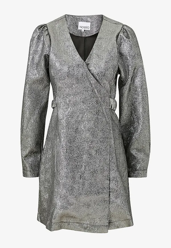 Noella - Omlottklänning Pace Belt Dress - Silver