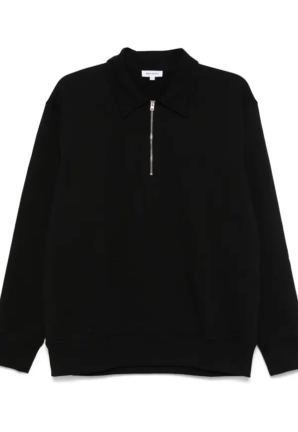 Norse Projects Ketel pikétröja - Svart
