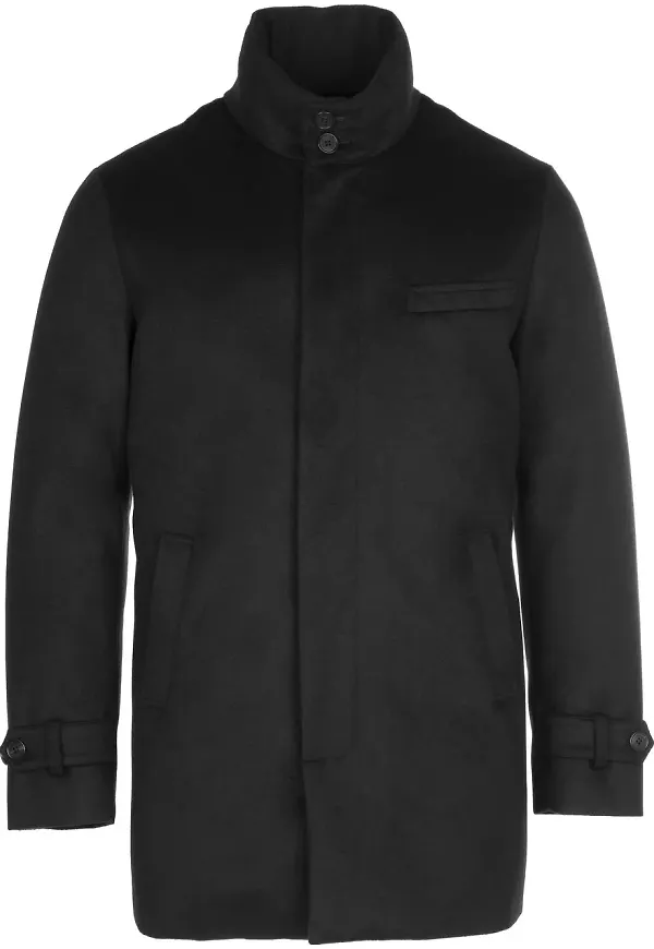 Norwegian Wool bilrock med dunfoder - Svart