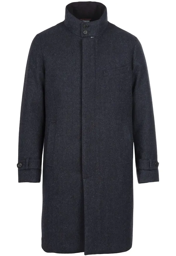 Norwegian Wool dunfodrad kashmirrock - Blå