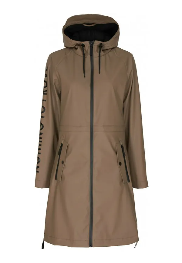 Notyz Raincoat Beige, Dam